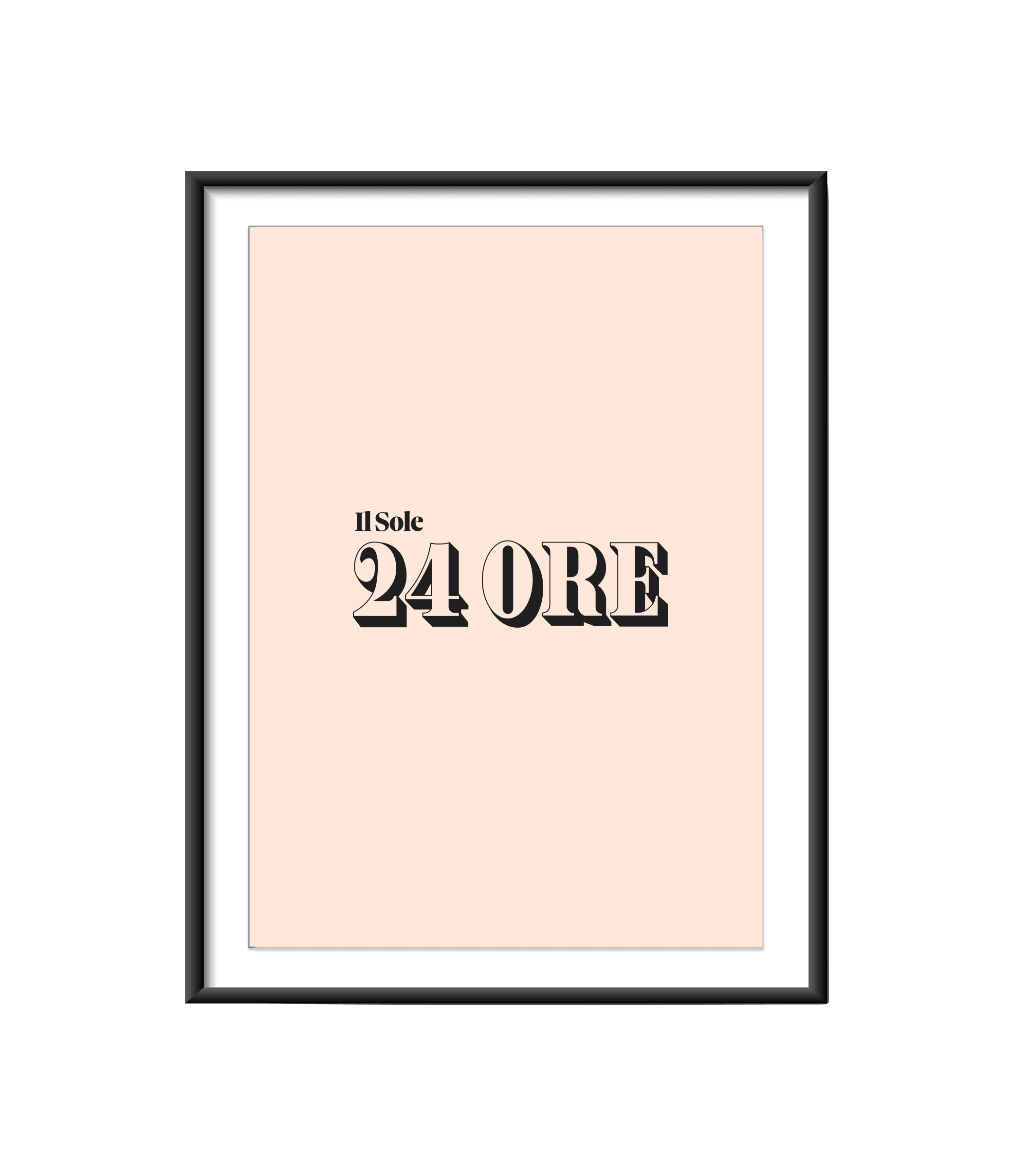 POSTER LOGO IL SOLE 24 ORE