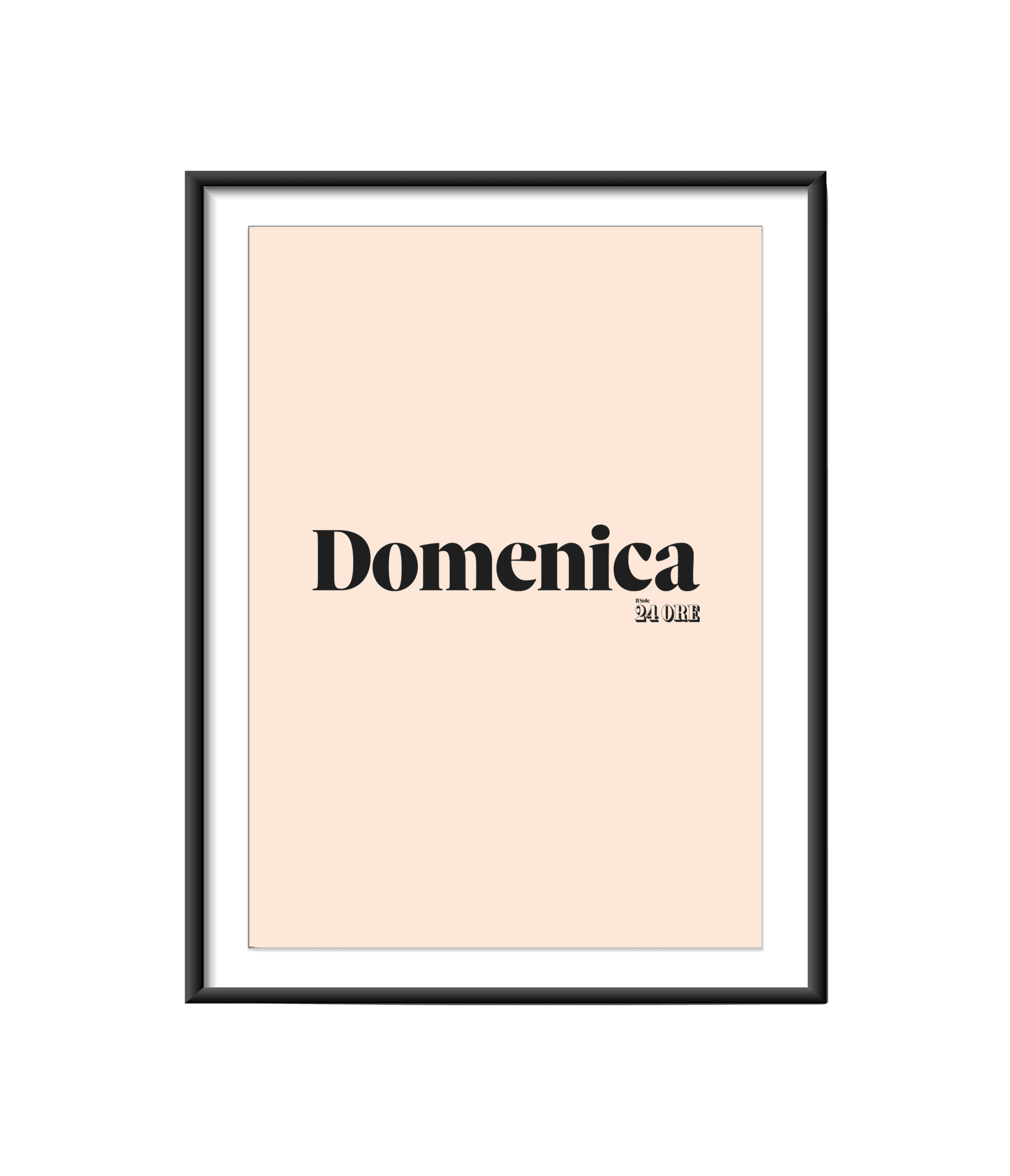 POSTER DOMENICA IL SOLE 24 ORE