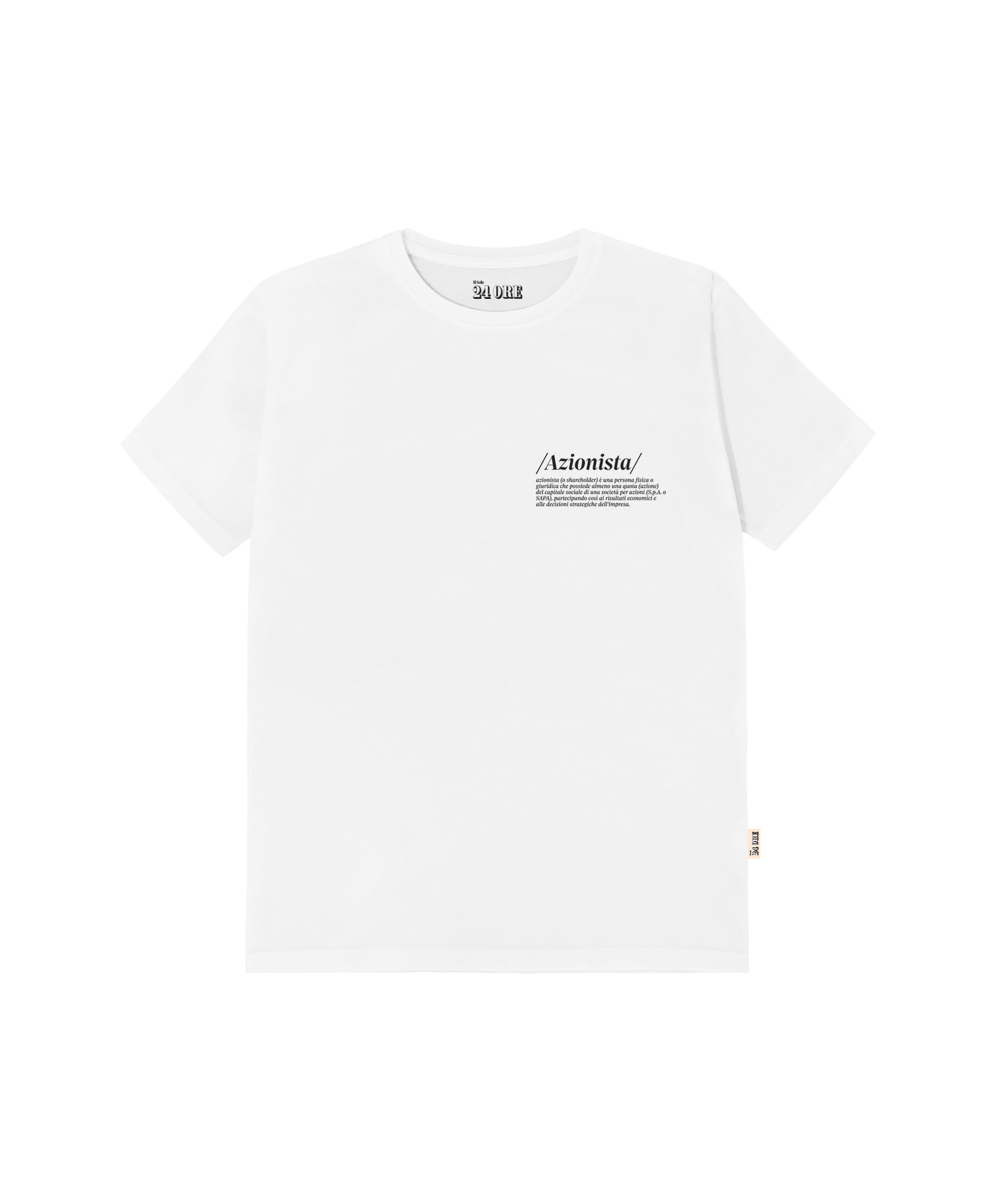T-SHIRT AZIONISTA IL SOLE 24 ORE